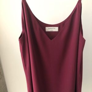 Aritzia tank top - wine red